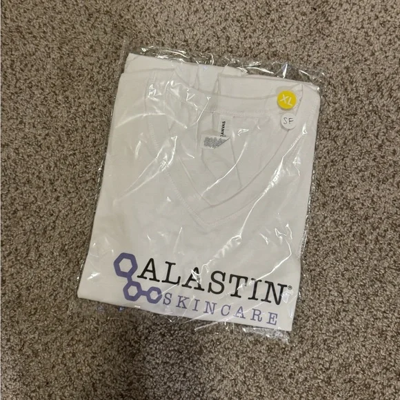 Alastin Skincare Exclusive Promo V-Neck Event Release Med Spa Esthetician Shirt - Picture 5 of 6